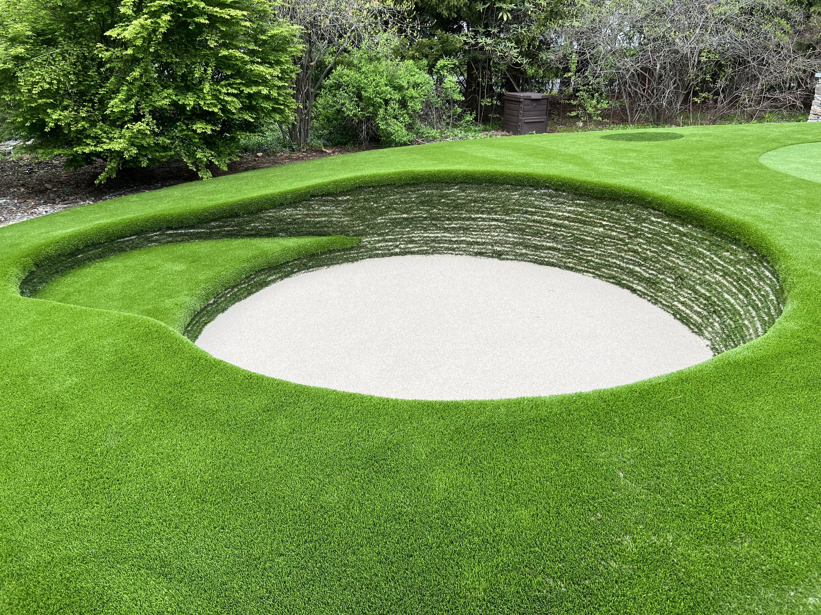 Custom putting green project