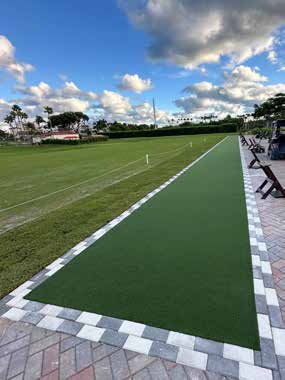 Celebrity Greens installation